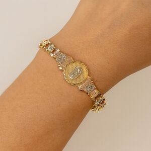 Elegant Gold and Silver Women's Bracelet NWOT